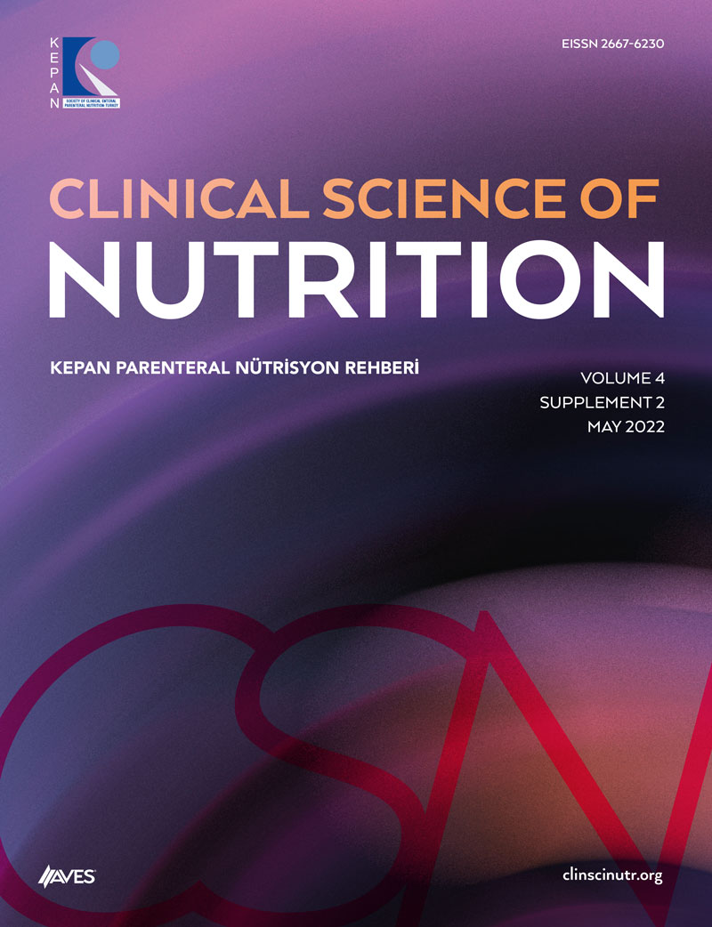 Clinical Science of Nutrition Volume 4, Supplement 2, 2022, Cover