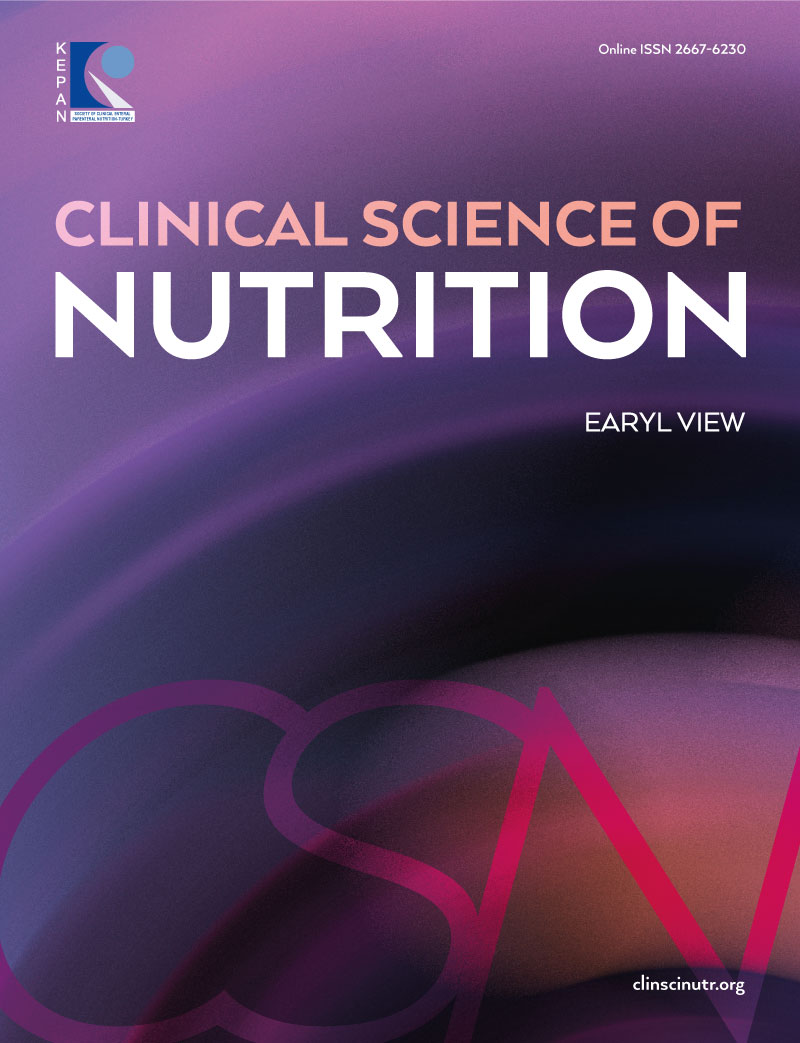Clinical Science of Nutrition Early View Cover